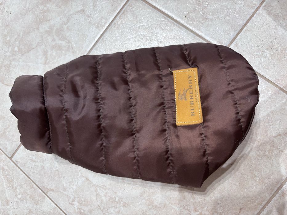 Елек Burberry за малко куче и нагръдник