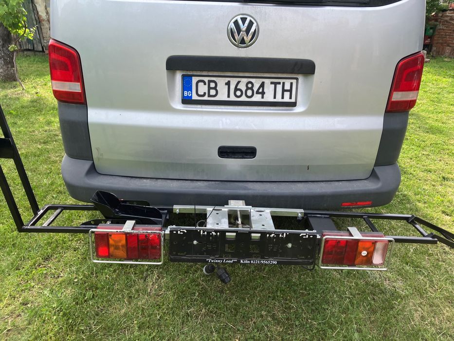 Стойка за мотор,2 велоссипеда или багаж за теглич на автомобил