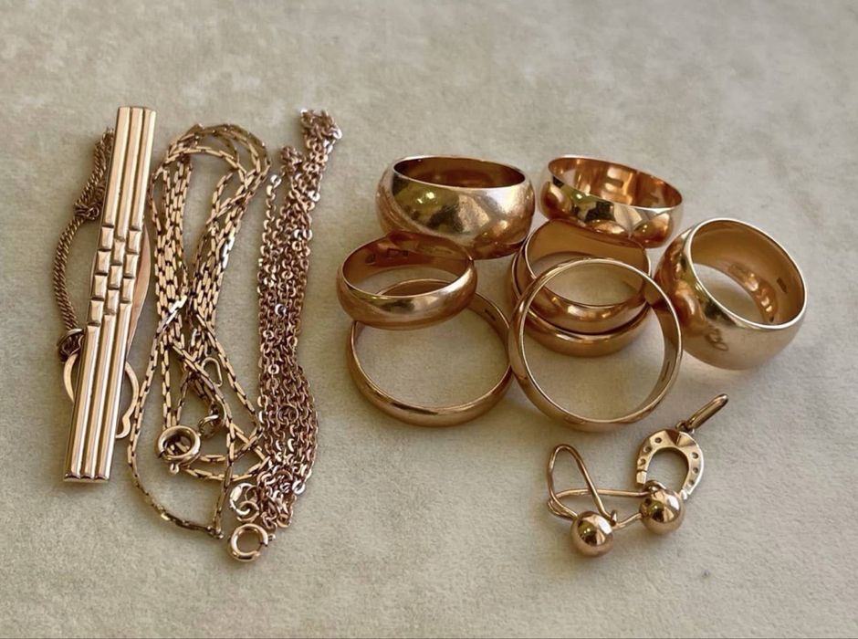 Золото, лом, изделия