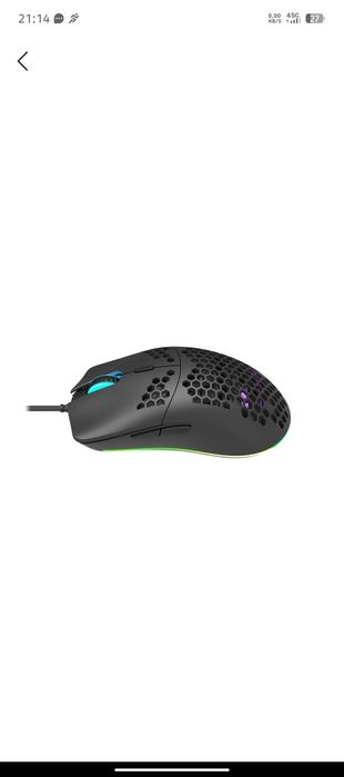 Игровая мышка  CANYON Puncher GM-11, проводная, с RGB подсветкой