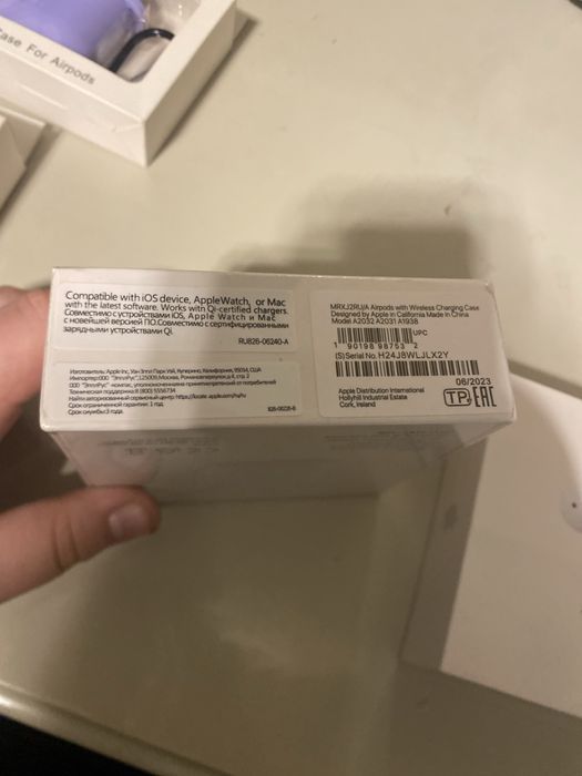 Airpods 2 запакованые