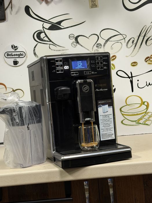 Кафемашина кафе автомат Saeco PicoBarista с гаранция