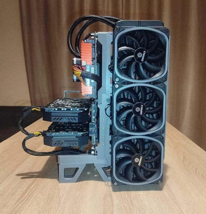 Carcasă PC Open Frame ATX – Design Modern