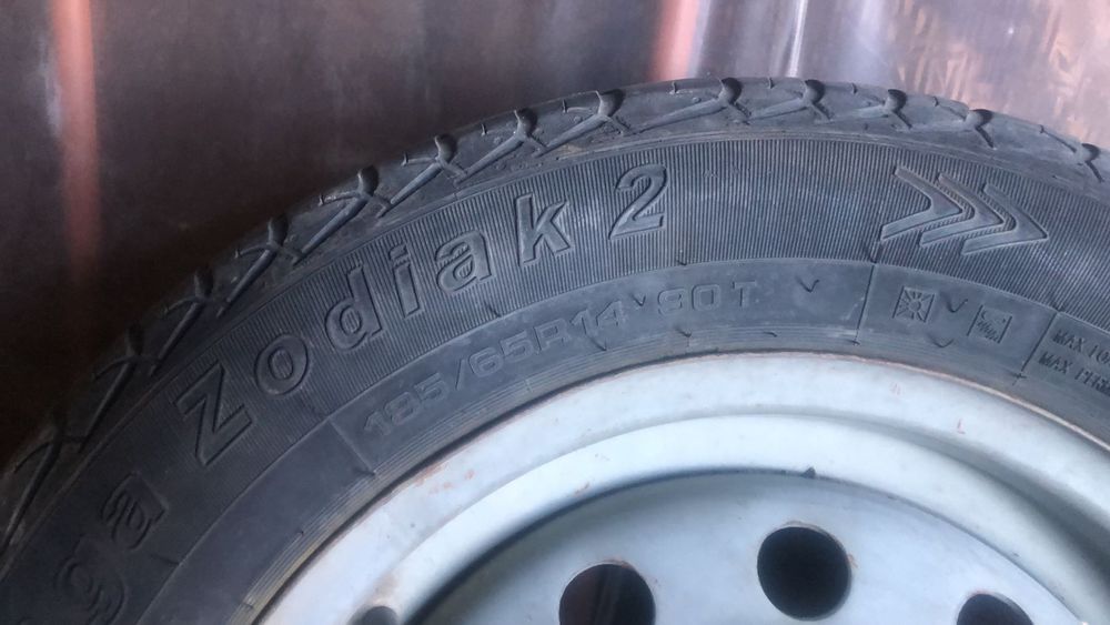 Диски с шинами 14