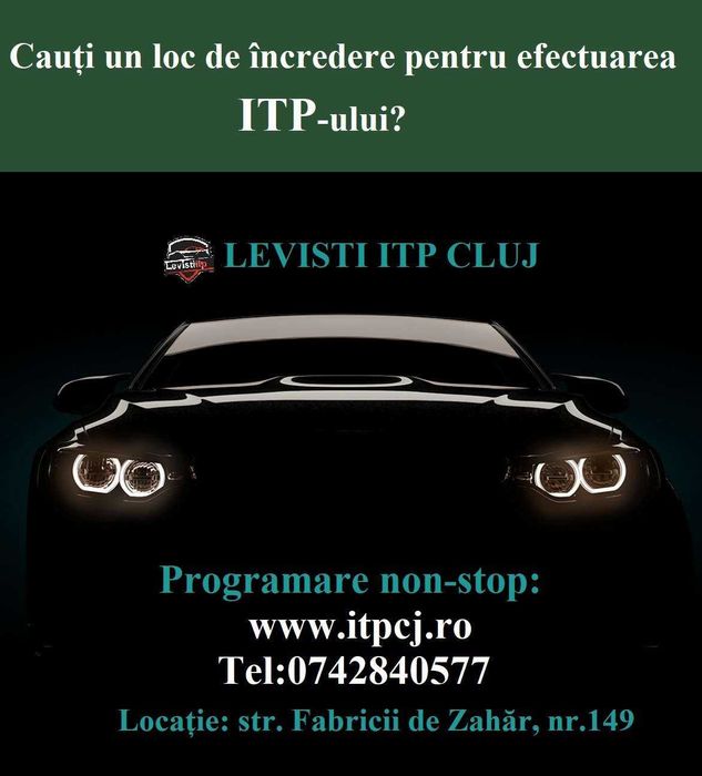 Efectuam ITP Autoturisme, remoric, Moto