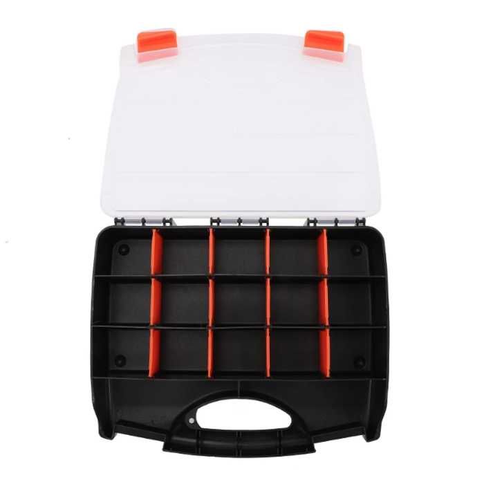 Органайзер с 17 отделения за инструменти и крепежни елементи