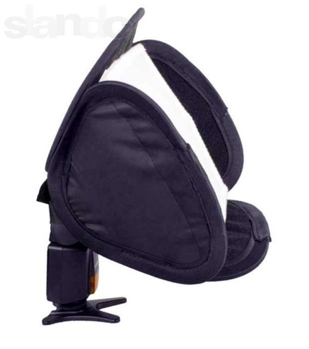 Софтбокс 23 см на внешнюю вспышку