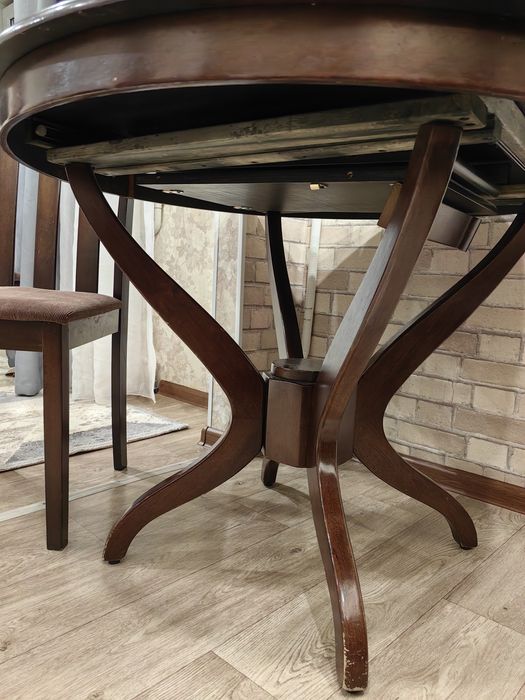 Стол круглый кухонный