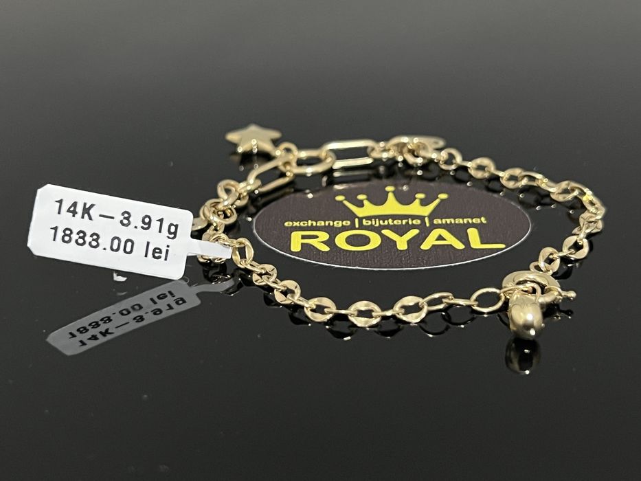 Bijuteria Royal CB : Bratara dama aur 14k 3,91 grame