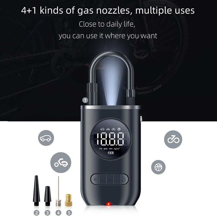 Електрическа помпа STELS ZK36, Кола, Колело,Мотор,Топка,Манометър, 50W