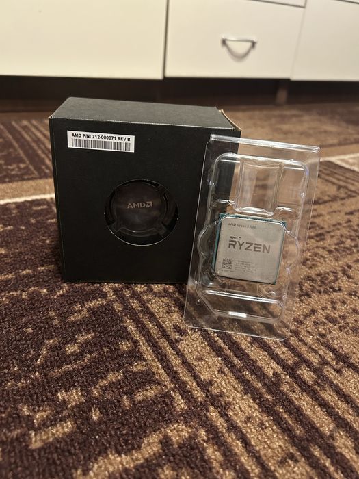 Чисто нови! Процесор ryzen 5 1600 и охладител