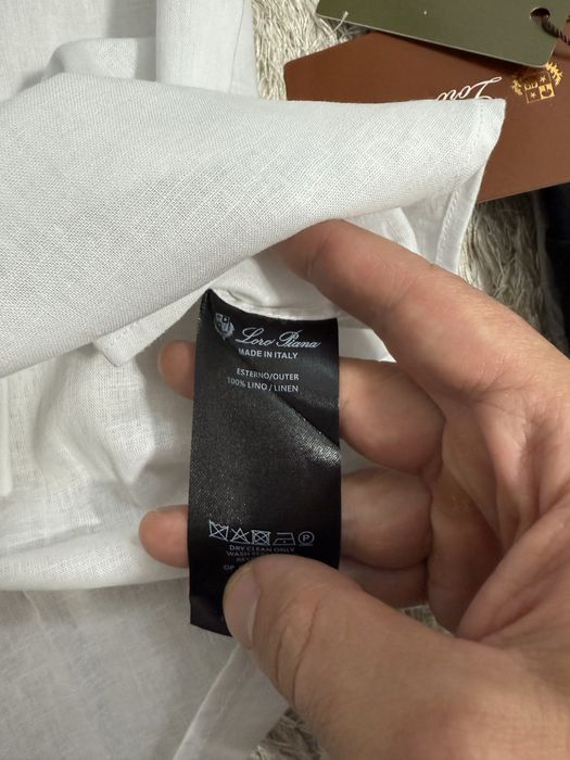 Camasa Loro Piana din In 100% colectie noua vara 2026