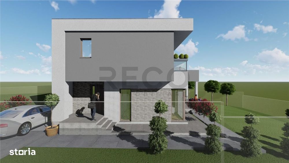 RECO Teren 579mp cu proiect de casa zona Dealuri