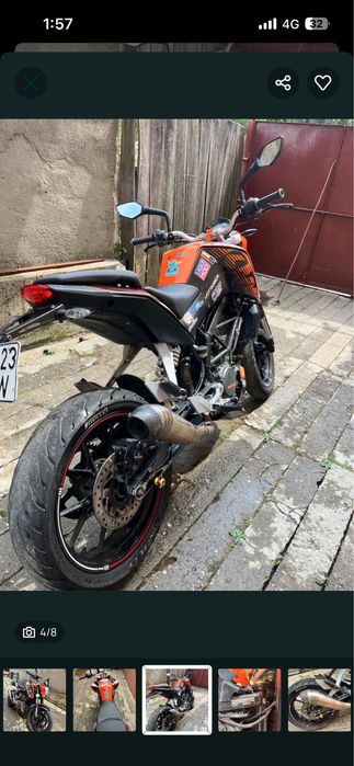 KTM DUKE 125cc 2014 ABS