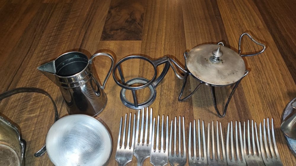 Antichitati + tacamuri din alpaca