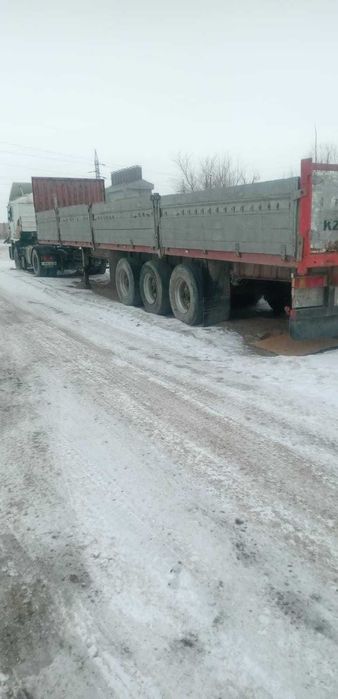 автомашина МАН с прицепом