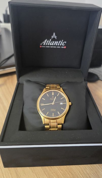 Ceas atlantic barbati cu cutie
