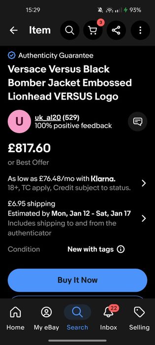 Bomber jacket Versace Versus Lion