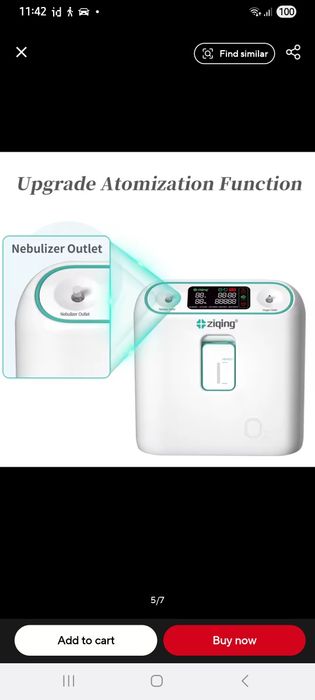Aparat oxigen nebulizator