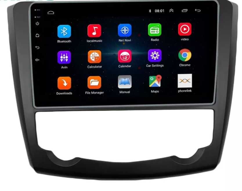Мултимедия Андроид Рено Каджар Навигация GPS