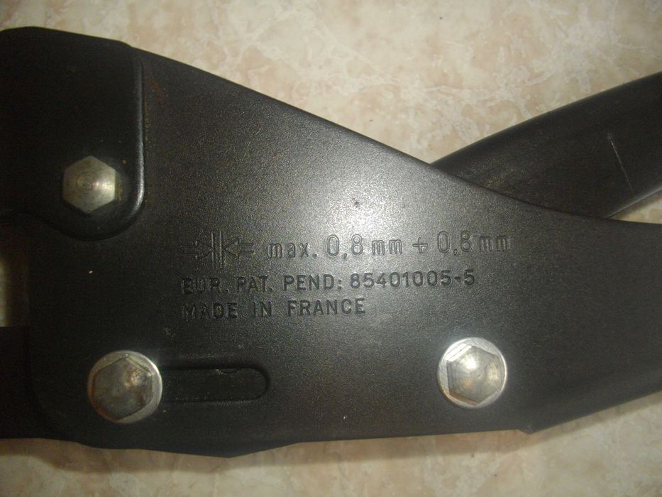 Щанц Клещи Съединяване Профили Ламарина / Клещи Ножица Рязане Арматура