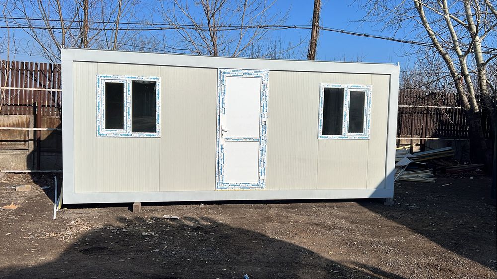 Container birou containere vitrina santier paza fast food vestiar