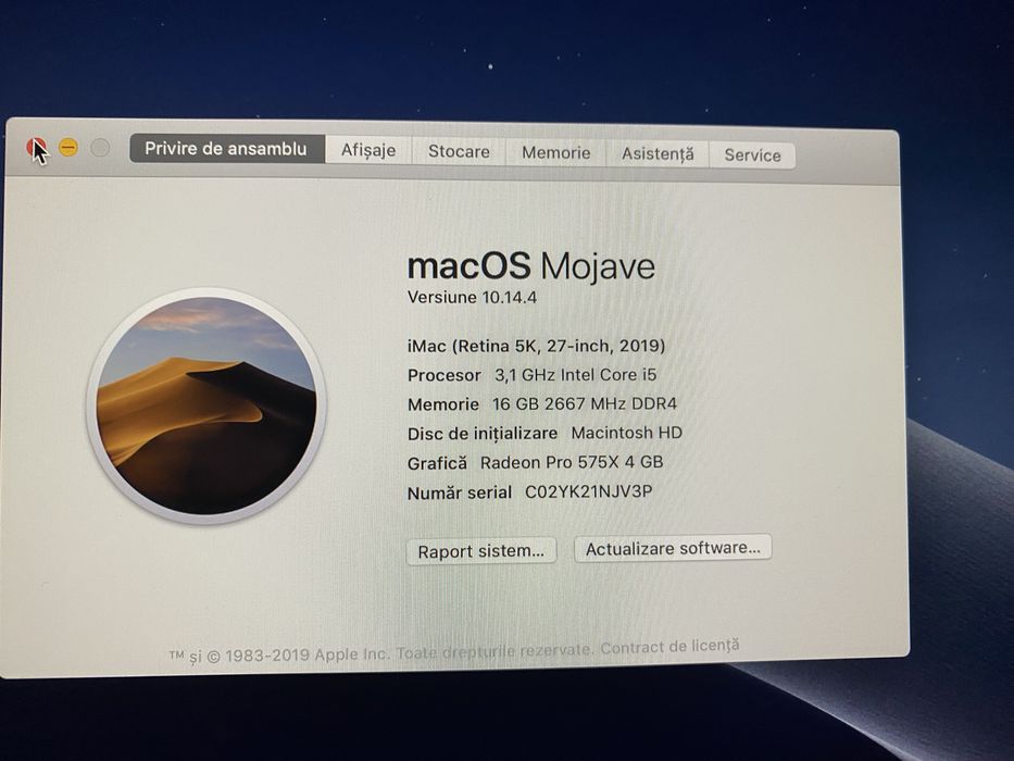 MacOs Mojave(Retina 5k)