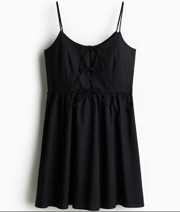 Платье бренда H&M, цвет чёрный, размер S, M, L