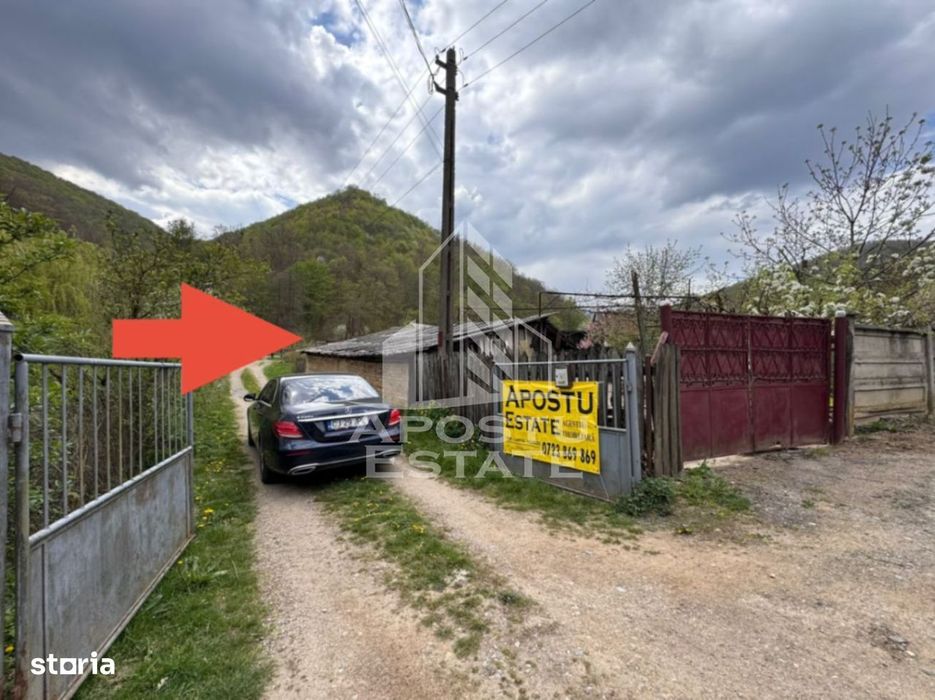 Teren intravilan, 1000 -1500mp, parcela de colt, in sat Gros Hunedoara