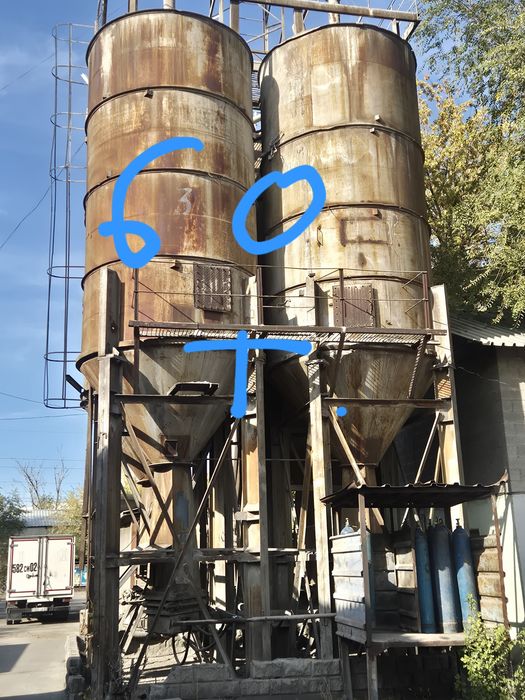 Силос 120тонн 65тонн