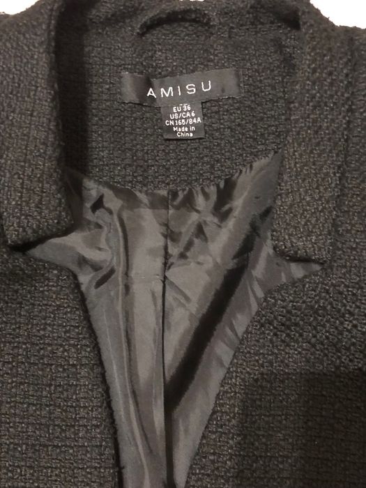 Черно сако блейзър