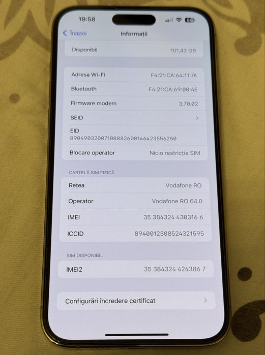 Iphone 14 Pro Max stare excelenta