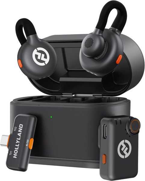 HOLLYLAND Lark M2S Премиальный звук Компактный беспроводной микрофон