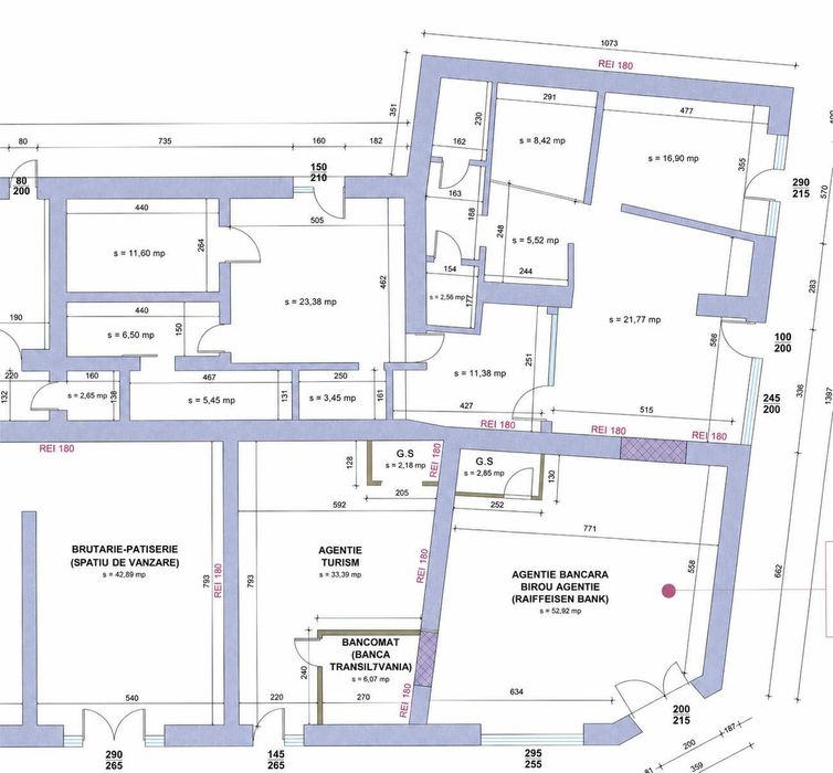 Spatii comerciale de inchiriat, ultracentral, Otelu Rosu, Caras Severin