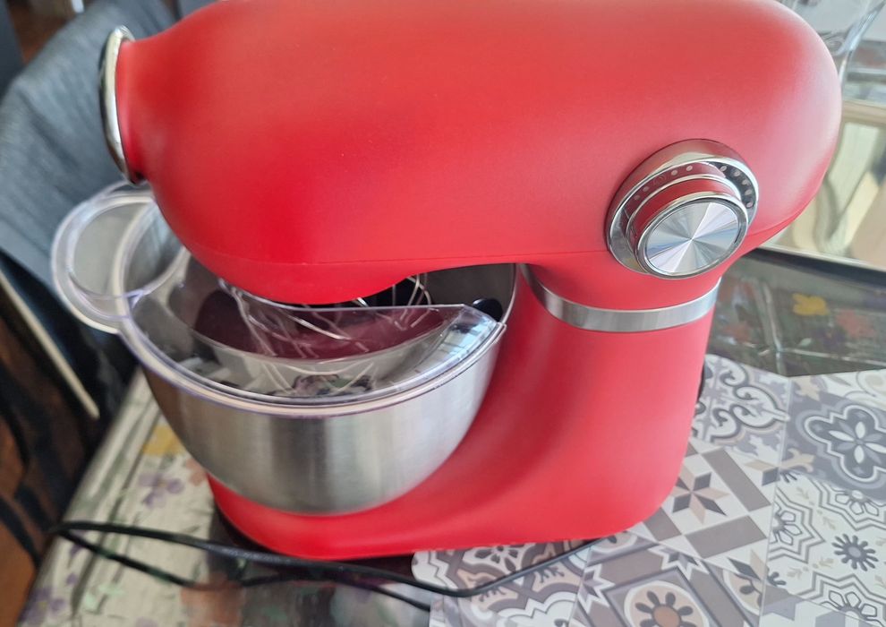 Mixer planetar Carrefour Home HSM1300BH-25, 12 viteze, 5 litri, 1300 W