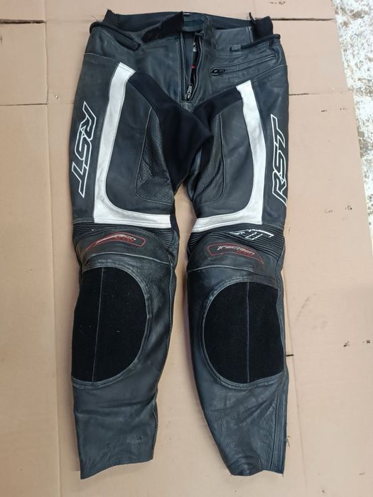 Кожен мото панталон, размер 52 , мотор