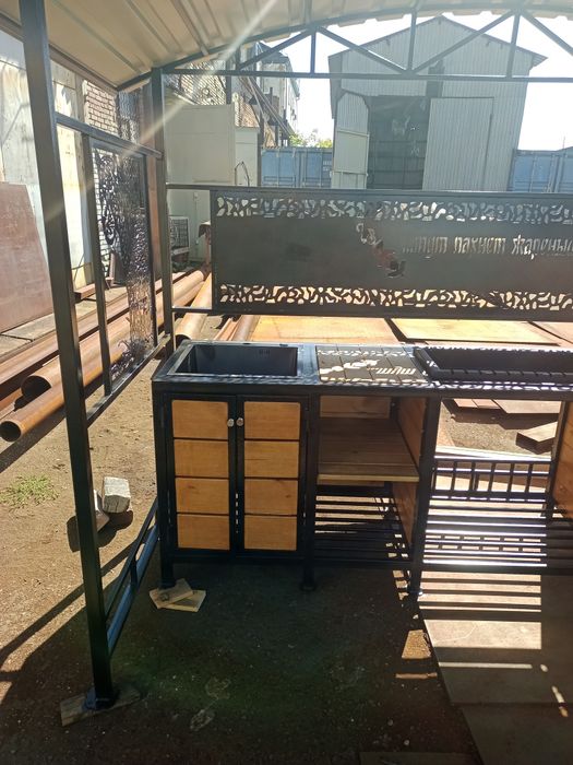 Мангальная зона.