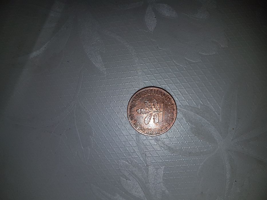 2 пфенига 1975 г.