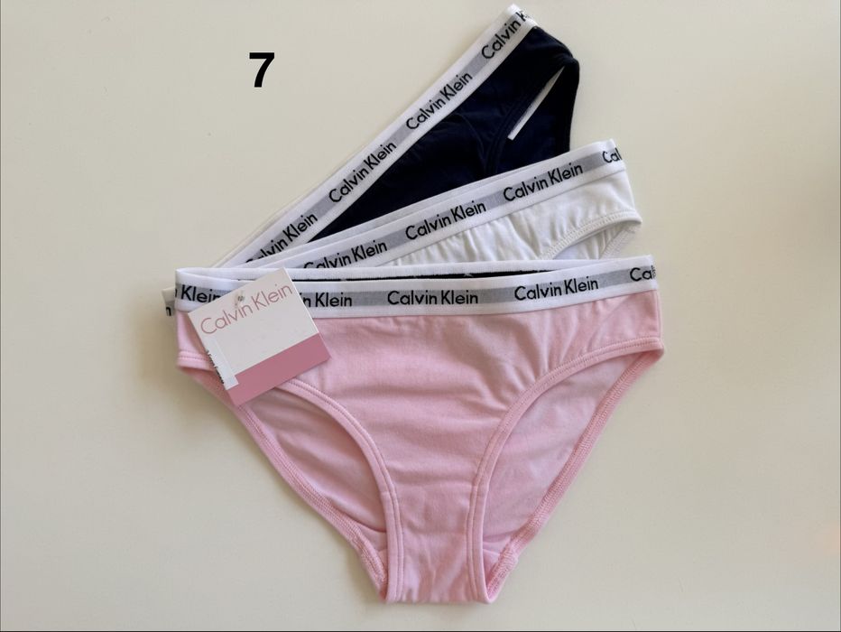 Комплект 3 броя бикини Calvin Klein /8-10год./