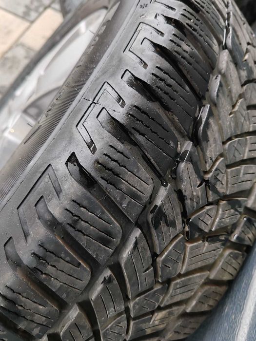 Vând set original jante/roți DACIA DUSTER M+S, dimensiune 215/65/16