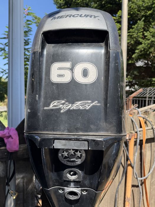 Motor barca Mercury 60hp bigfoot in 4 timpi, 2012