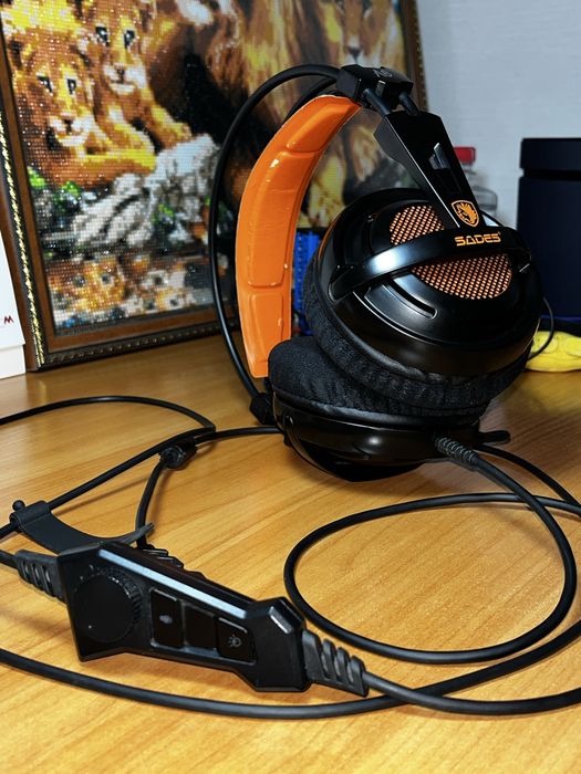 Игровая гарнитура Sades A6