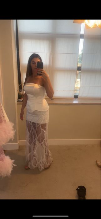 Rochie din doua piese cununie civila/botez