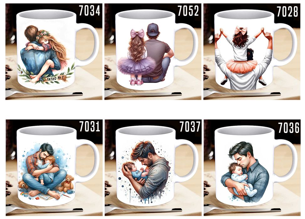 Чаши и тениски за ТАТКО по наш или Ваш дизайн, със снимка и/или надпис-персонализиран подарък за празници, за Коледа,за рожден ден,за всеки ден