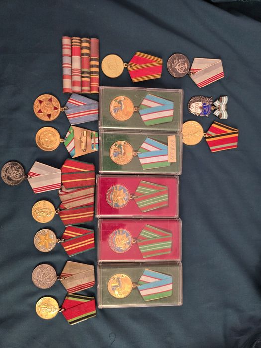 Медаль ссср 1945 разные