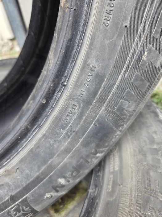 2 бр. Michelin Alpin 6 225/55 R16 99H XL – DOT 2018 – Италия – ~6 мм