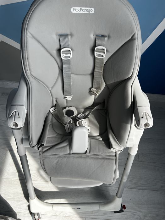 Peg Perego Детско Столче за хранене-шезлонг Prima Pappa Follow Me Ice