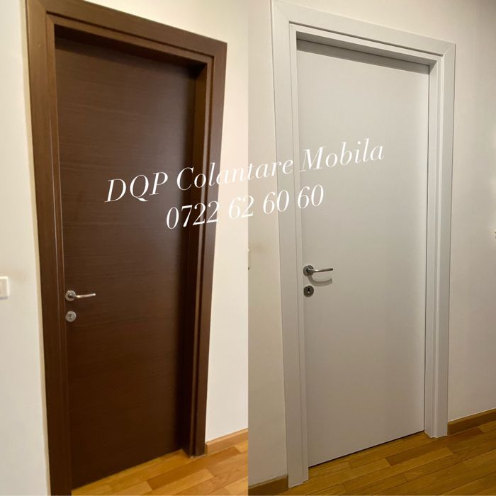 Colantare usa interior/exterior. Reconditionare usa interior/exterior