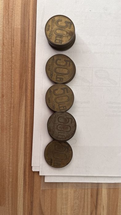 Vand colectie monezi romanesti  - numismatica