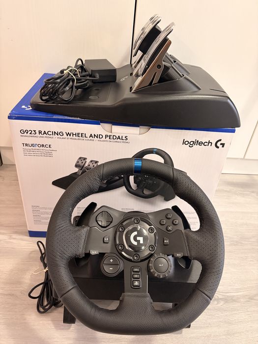Volan Logitech G923 + Pedale - Full Box, Garanție până în Dec 2026
